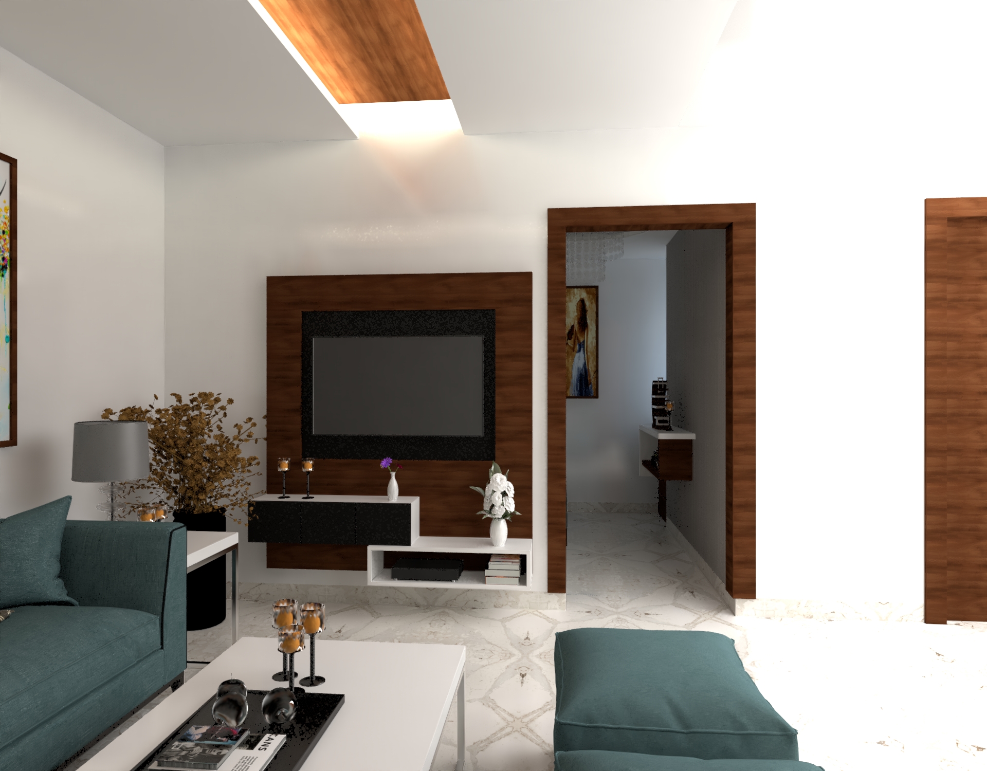 Apartment Interior At Rohini, New Delhi