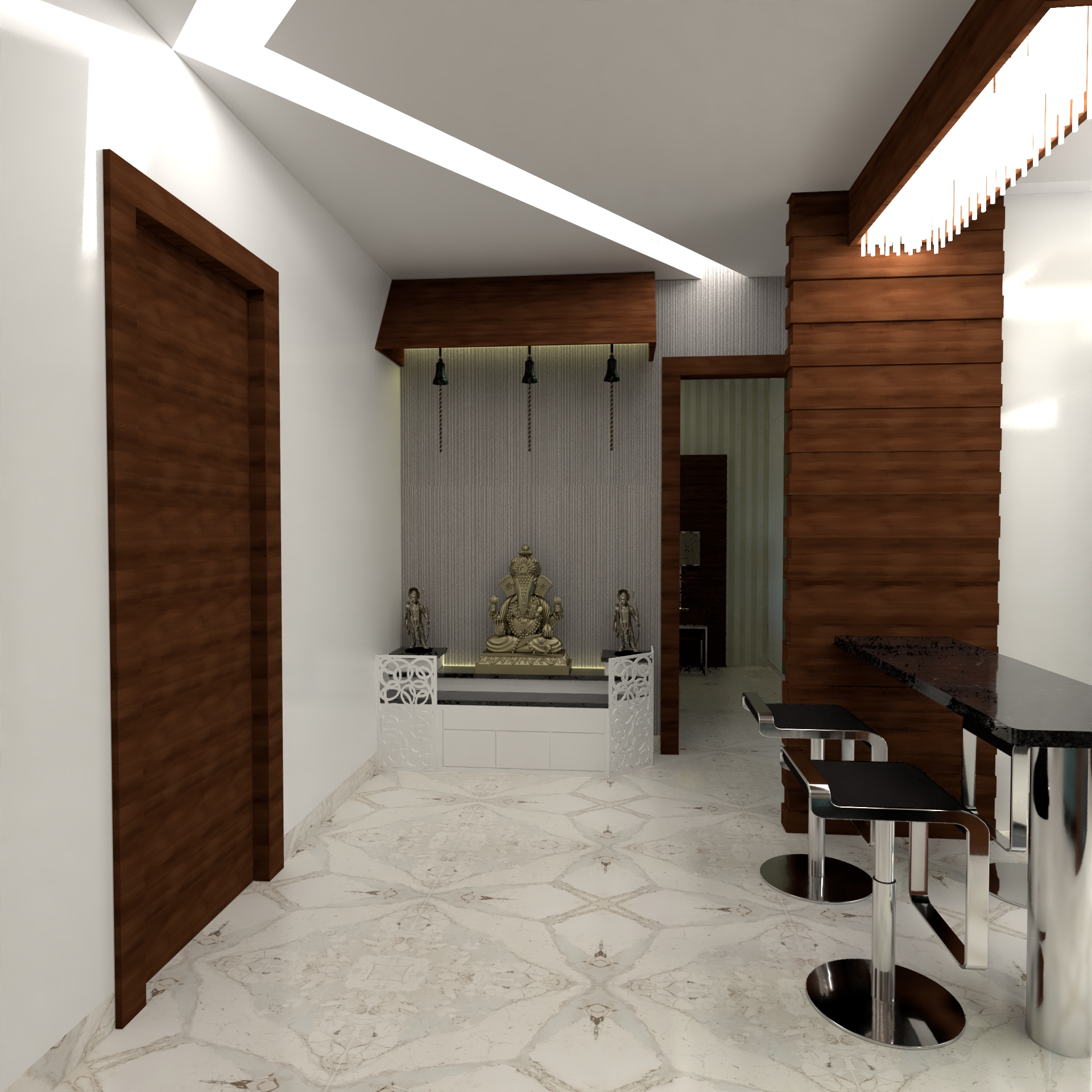 Apartment Interior At Rohini, New Delhi