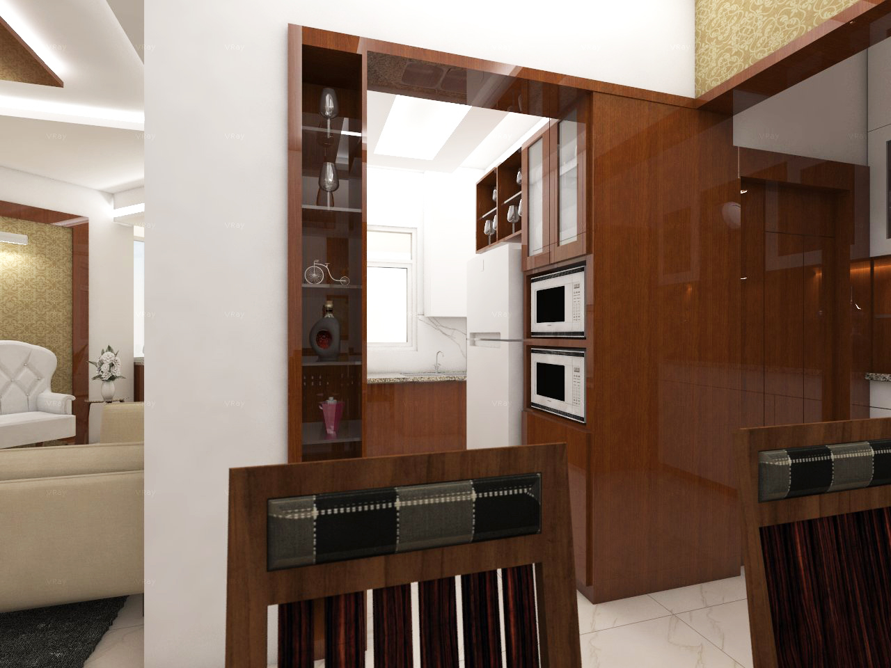 Apartment Interiors at Dwarka, New Delhi