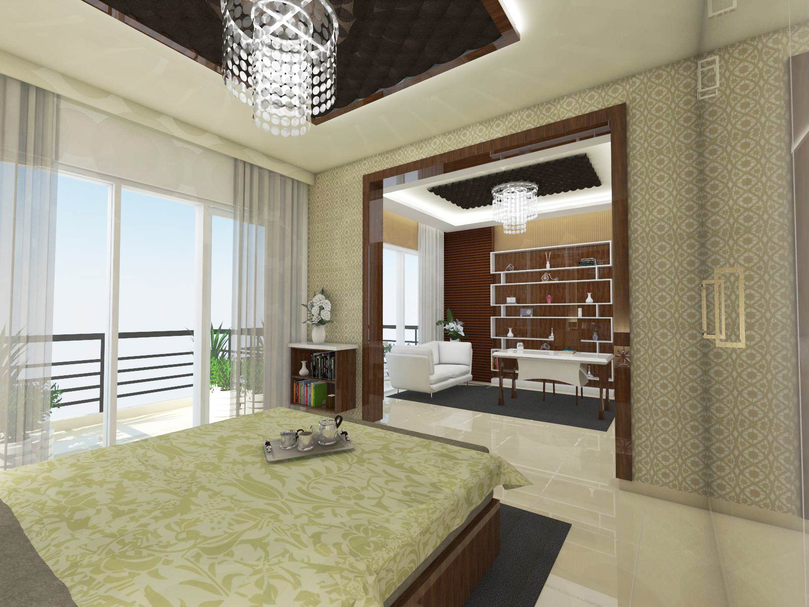 Apartment Interiors at Gurgaon, Haryana